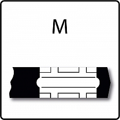Контур пресс-клещей Rothenberger Standard M22