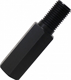 Шестигранный стальной удлинитель для алмазной коронки Kern 1 1/4 UNC, 100 мм